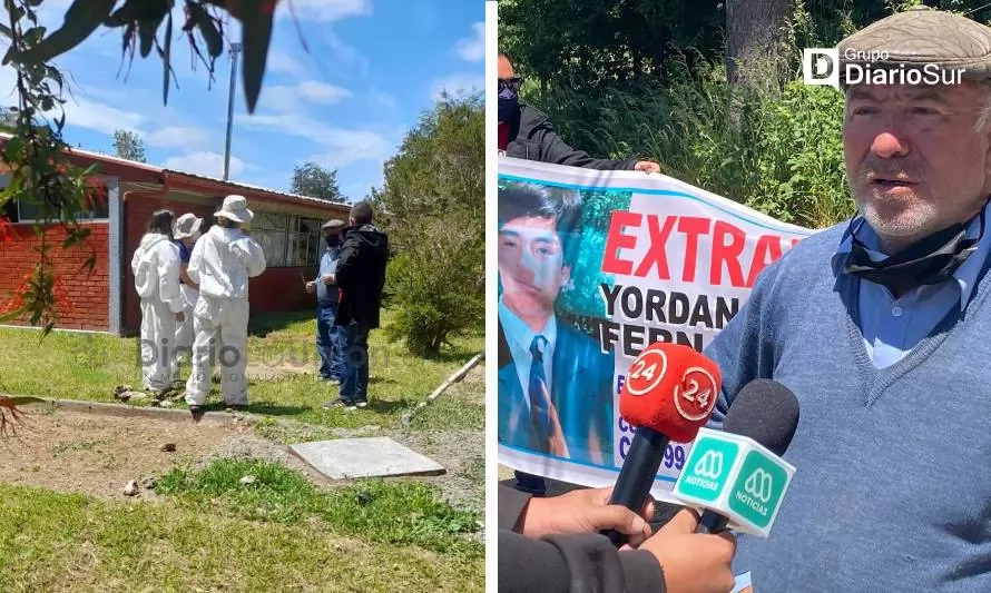 Exhuman restos en cementerio de La Unión en busca de Yordan Fernández