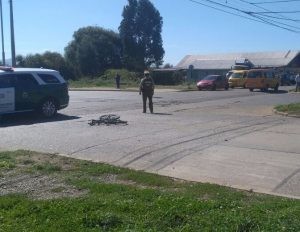 Valdivia: Ciclista de 43 años murió atropellado por un camión