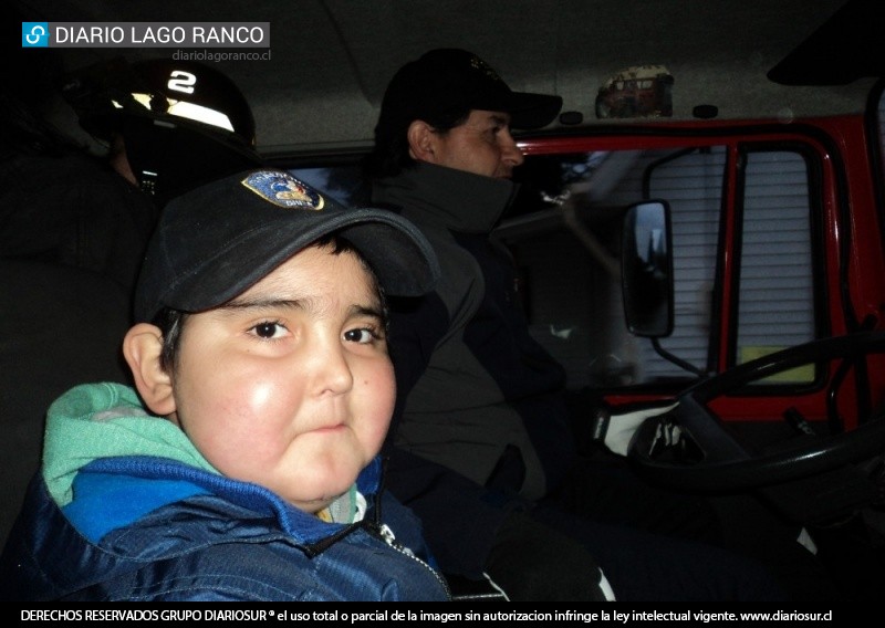 Este martes será el funeral del pequeño bombero Benjamín Rojas 