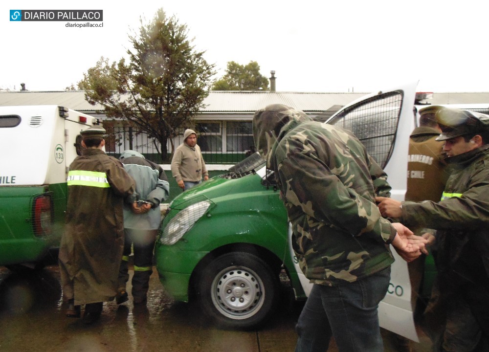 Itropulli: Carabineros sorprendió y detuvo a trabajadores que ingresaron a terreno con medida judicial