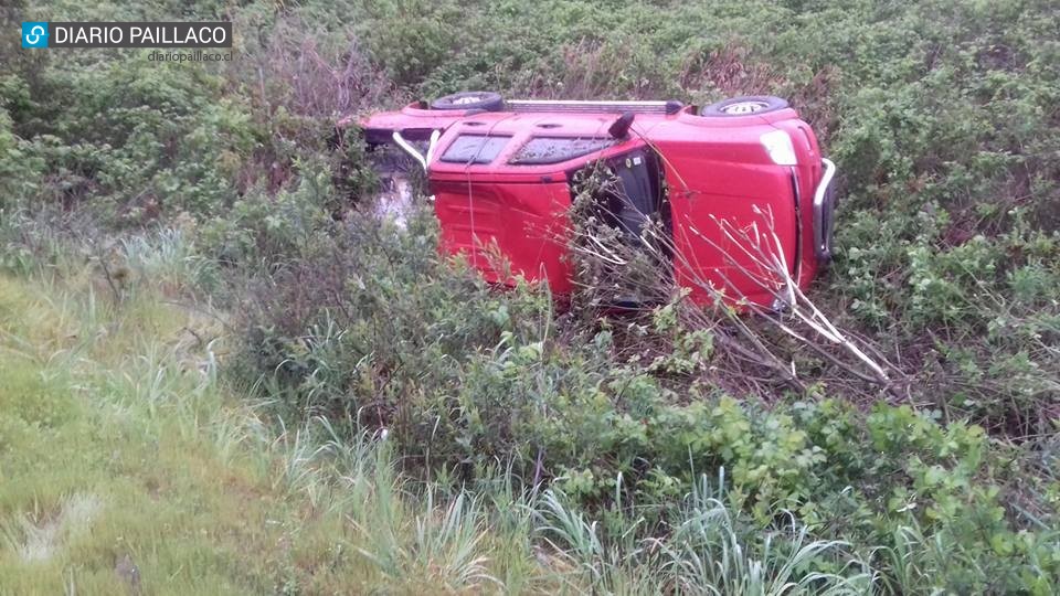  Derrame de combustible en la ruta provocó accidente en sector Pichichoroico