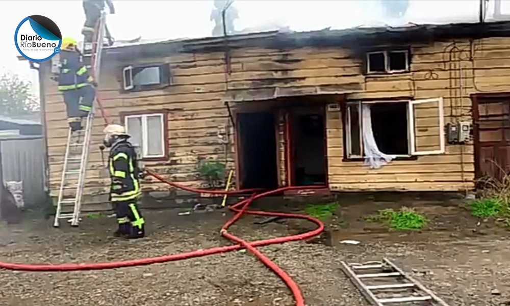 Alarma de bomberos por incendio estructural 