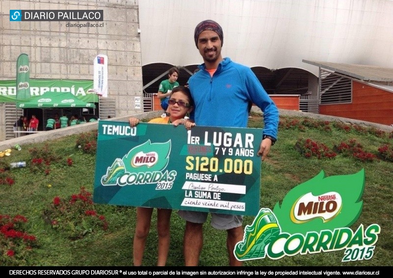 Pequeños atletas de Reumén destacan en la primera fecha de “Corridas MILO”