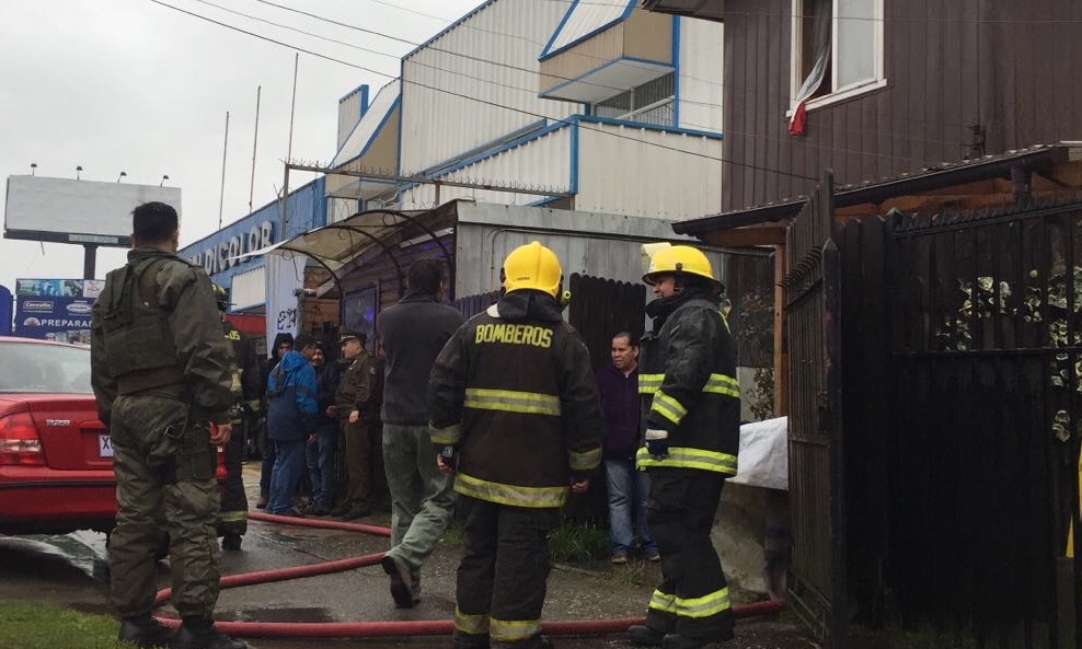 Una persona oxígeno dependiente fallece tras incendio en Avda. Picarte