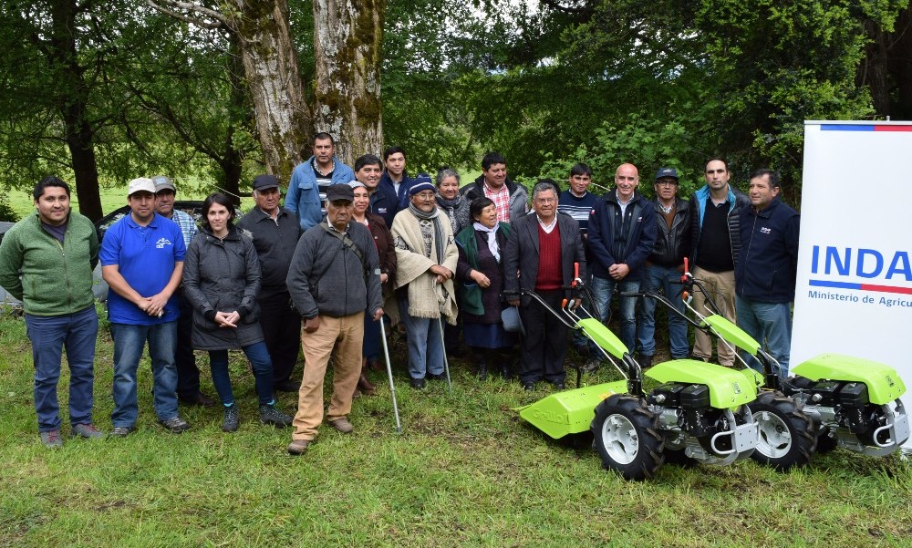 Lago Ranco: ​C​omunidad indígena de Ilihue recibe nueva maquinaria