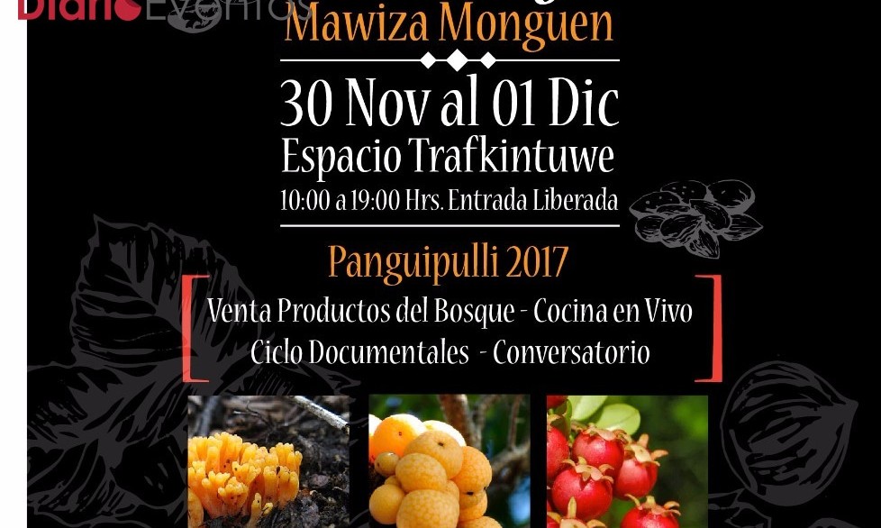 [Este jueves y viernes en Panguipulli] III Encuentro Frutos del Bosque “Mawiza Mogen”