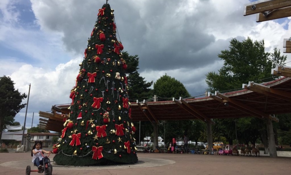 Árbol gigante de Navidad será encendido este martes en Paillaco
