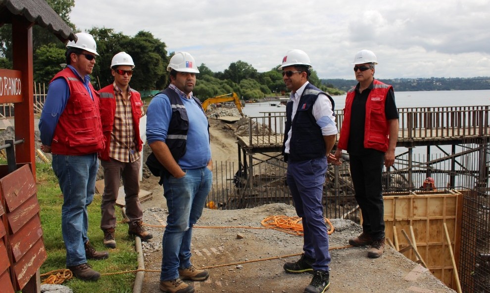 MOP avanza en la modernización de la tradicional  costanera de Lago Ranco