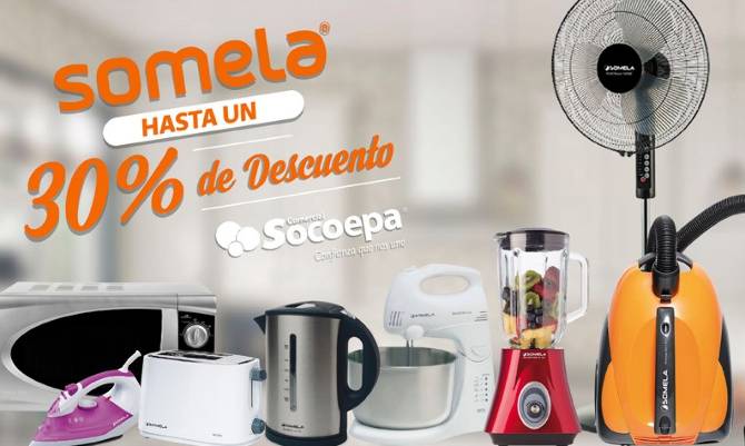 Aprovecha los descuentos imperdibles de Somela en Comercial Socoepa