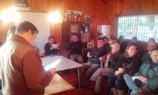 Carabineros y comunidad conformaron la primera junta de vigilancia rural en Riñinahue