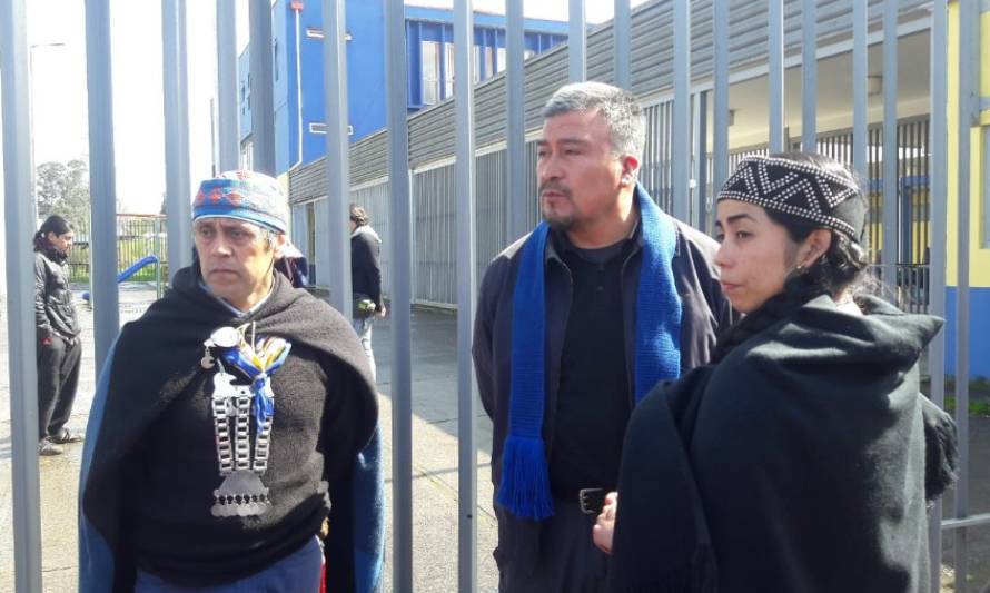 Héctor Llaitul (CAM) visitó a Jones Huala en la cárcel de Valdivia 