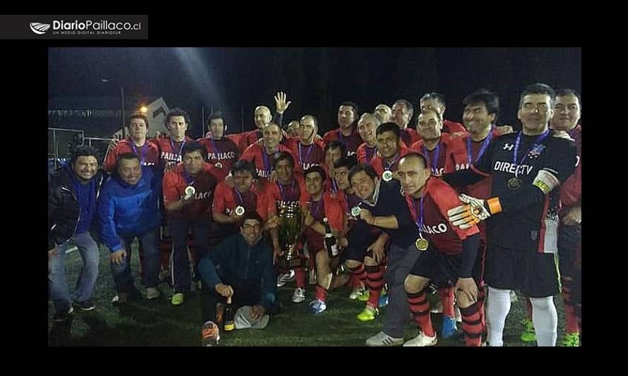 Paillaco es el nuevo campeón regional del fútbol súper senior