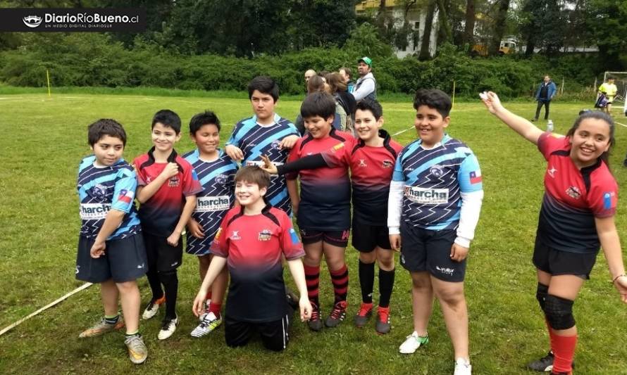 Club "Los Potros" de Río Bueno participa en encuentro regional de Rugby en Valdivia