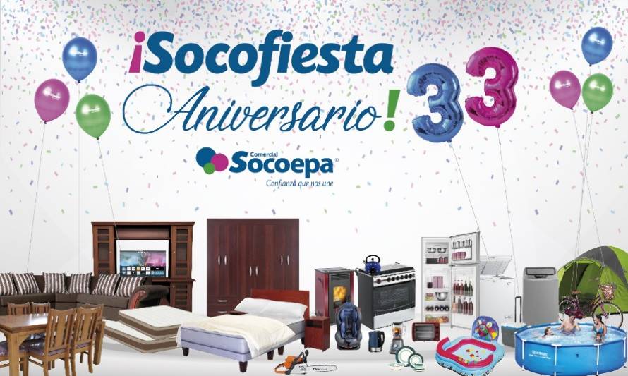 Se armó la Socofiesta de aniversario en Comercial Socoepa