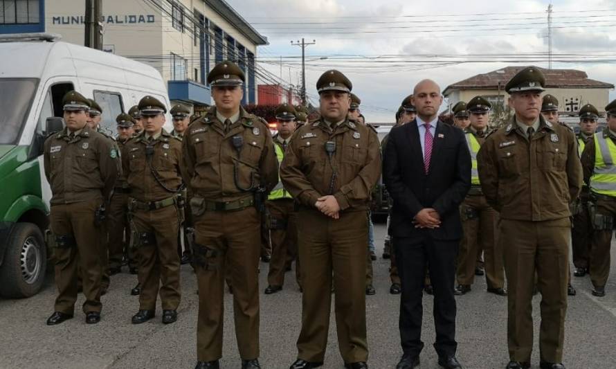 Gobernador Alonso Pérez de Arce destacó nueva ronda especial de Carabineros