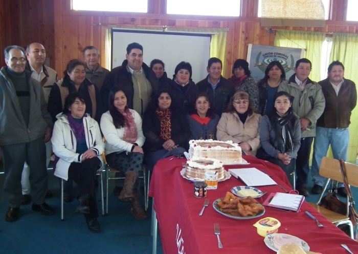 Dirigentes de la comuna celebraron su Día