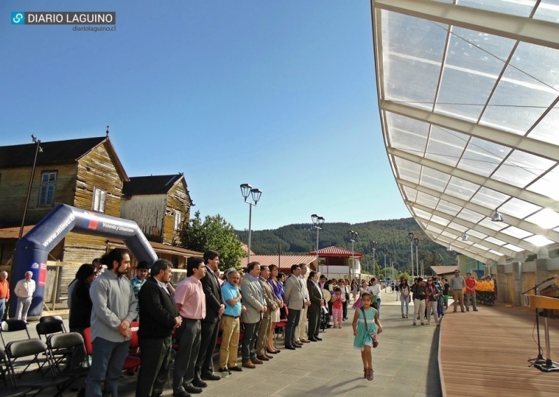 Inauguraron obras del Paseo peatonal Collilelfu en Los Lagos