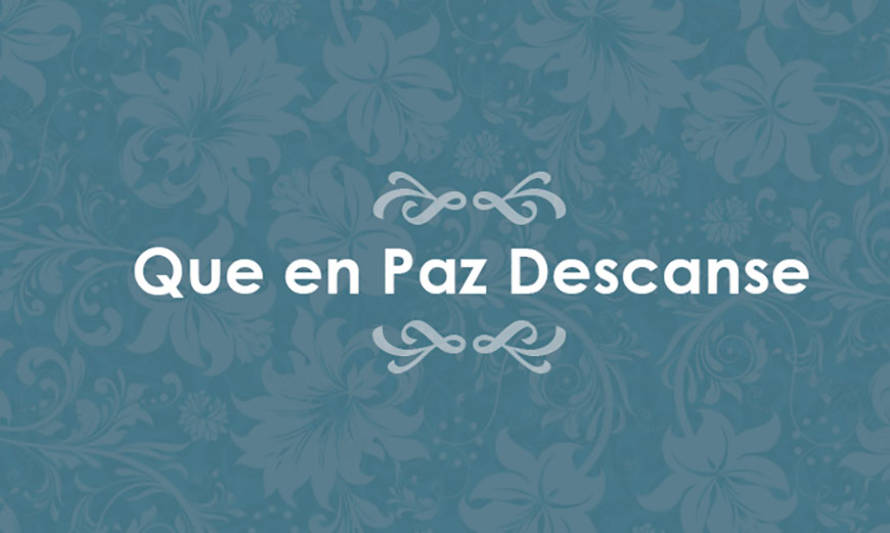 Falleció José Benedicto Farias Ancao (Q.E.P.D) 