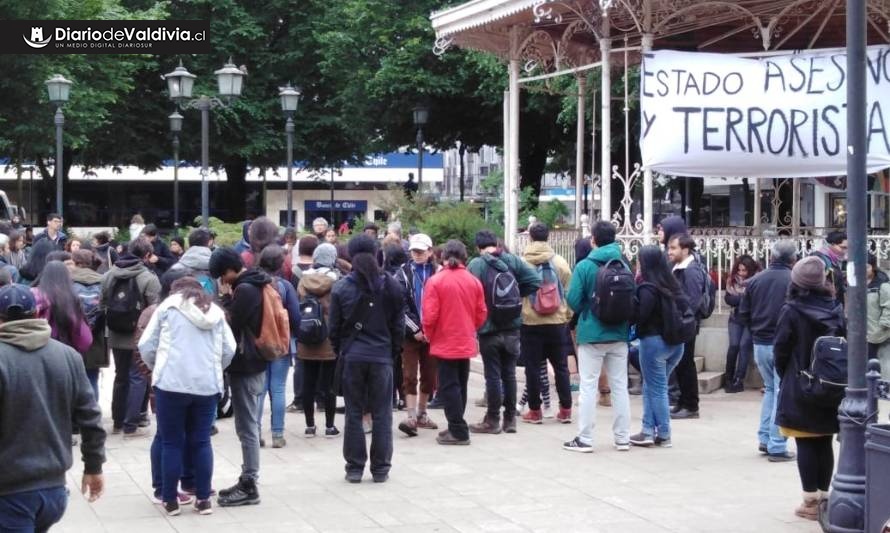 UACH en paro: Estudiantes se movilizan para pedir justicia por Camilo Catrillanca 