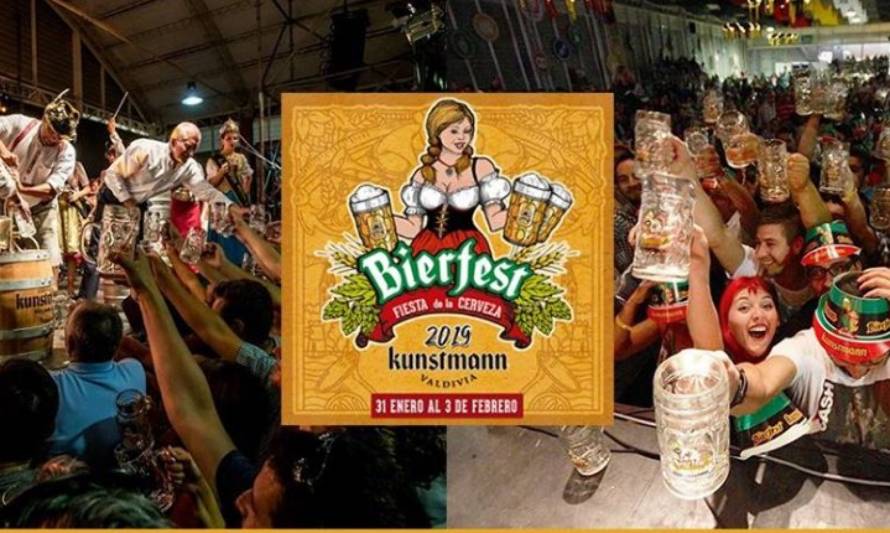 Este jueves se inicia la Bierfest Kunstmann 2019