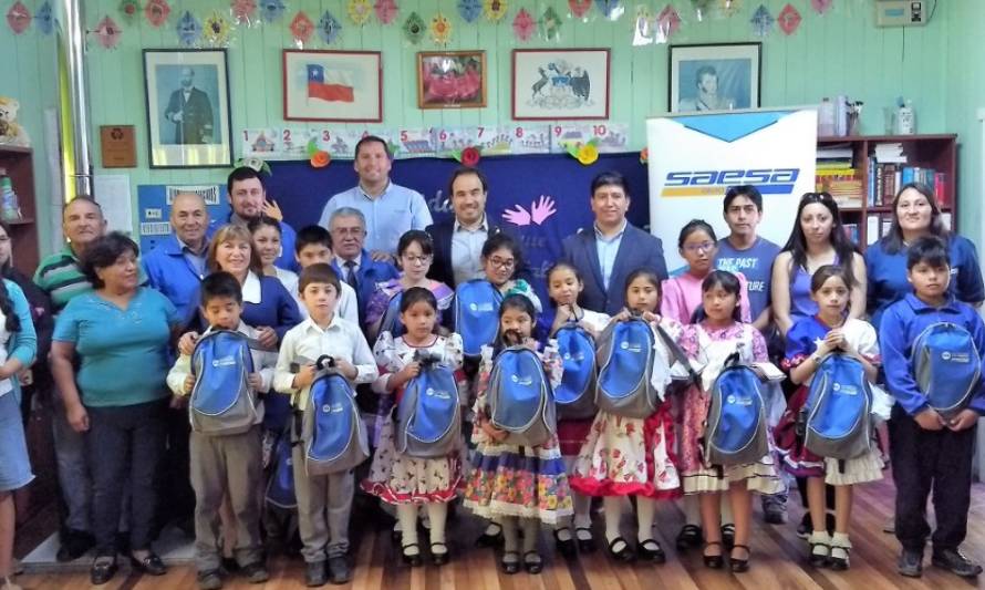 Saesa promueve eficiencia energética con programa “Escuela con energía” en Lago Ranco