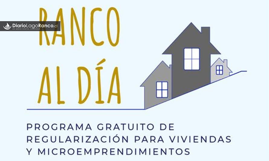 Municipio ranquino invita a jornada de regularización de viviendas y microemprendimientos