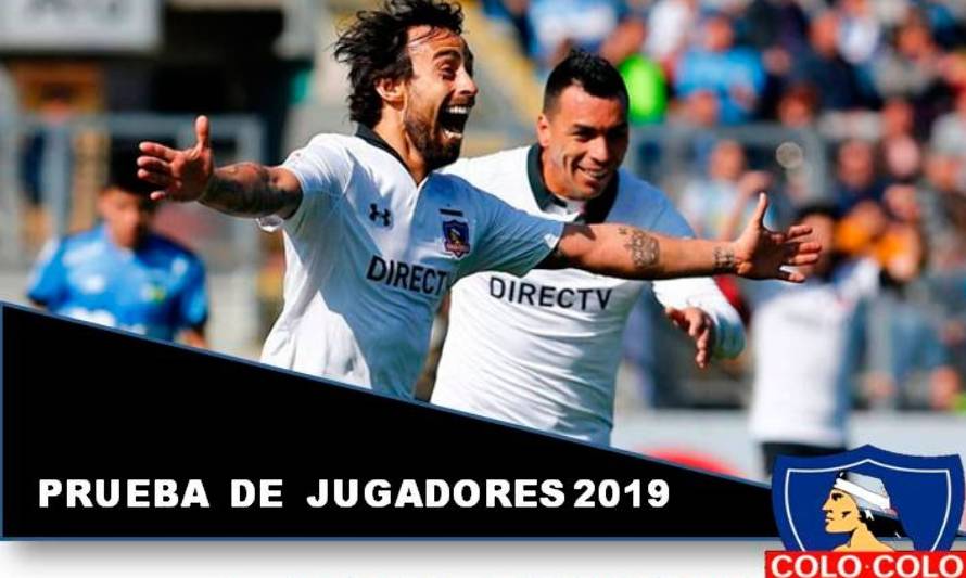 Este 1 de mayo: Colo Colo vendrá a Lago Ranco a hacer su prueba de jugadores 2019 