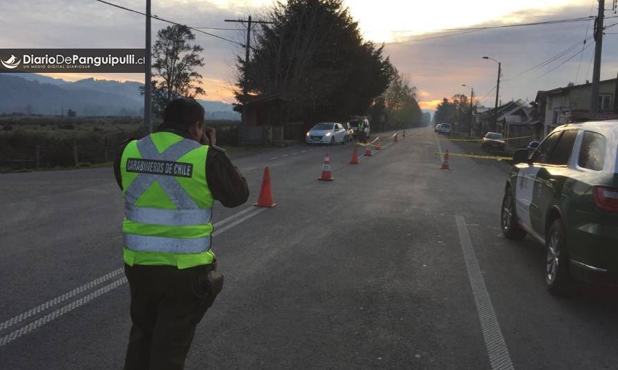 Niña de 9 años murió tras ser atropellada en Panguipulli