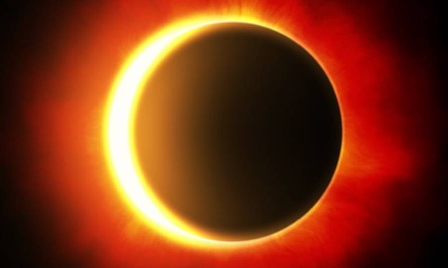 Cielos cubiertos harían eclipse solar menos visible desde Los Ríos 