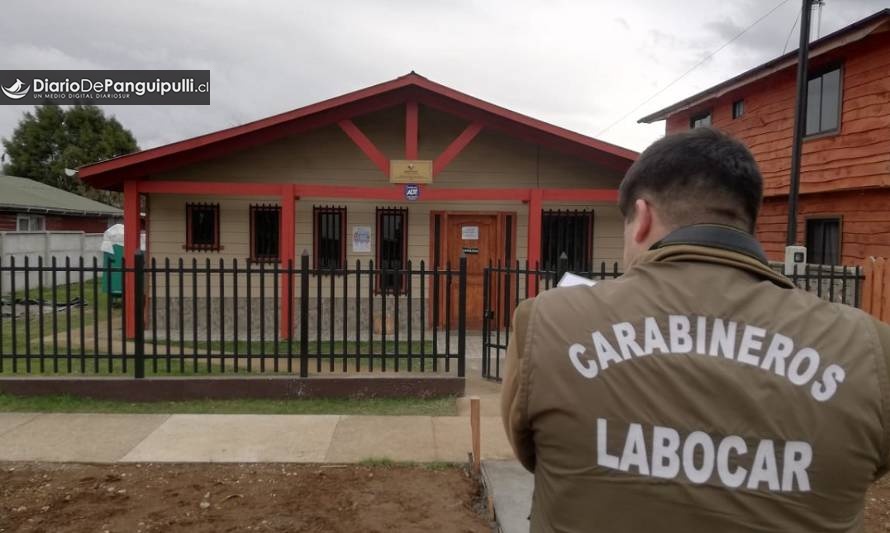 Robaron en oficina de Agua Potable Rural de Melefquén en Panguipulli