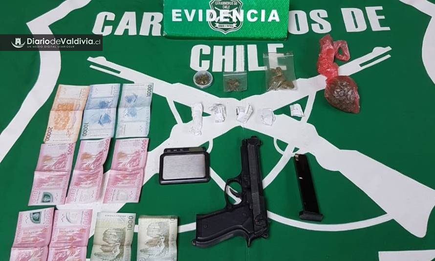 Un detenido por microtráfico en Valdivia