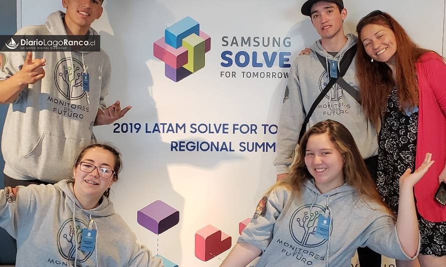 Estudiantes ranquinos ya están en Brasil representando a Chile en encuentro de tecnología “Solve For Tomorrow”