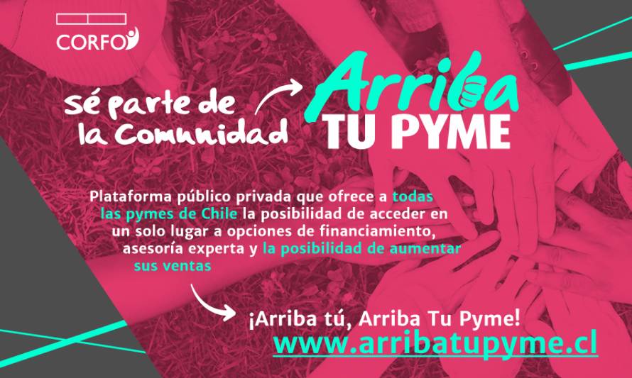CORFO lanza inédita plataforma público privada para ayudar a las pymes