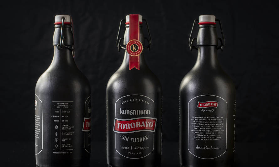 Kunstmann presenta nueva botella de cerámica para su cerveza Torobayo Sin Filtrar