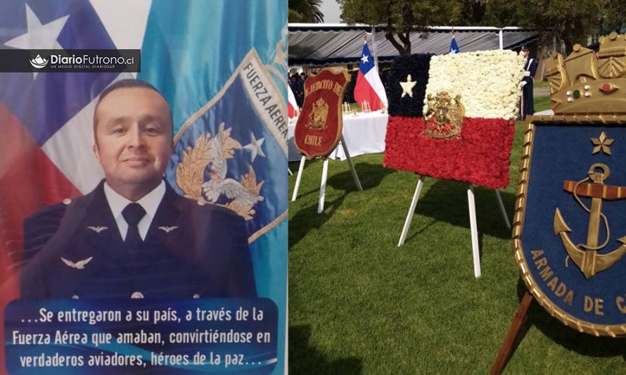 Familiares de sargento futronino asistieron a homenaje a mártires de la FACH 