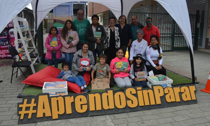 Escolares de Los Ríos refuerzan contenidos gracias a la ruta "Aprendo sin parar en vacaciones"