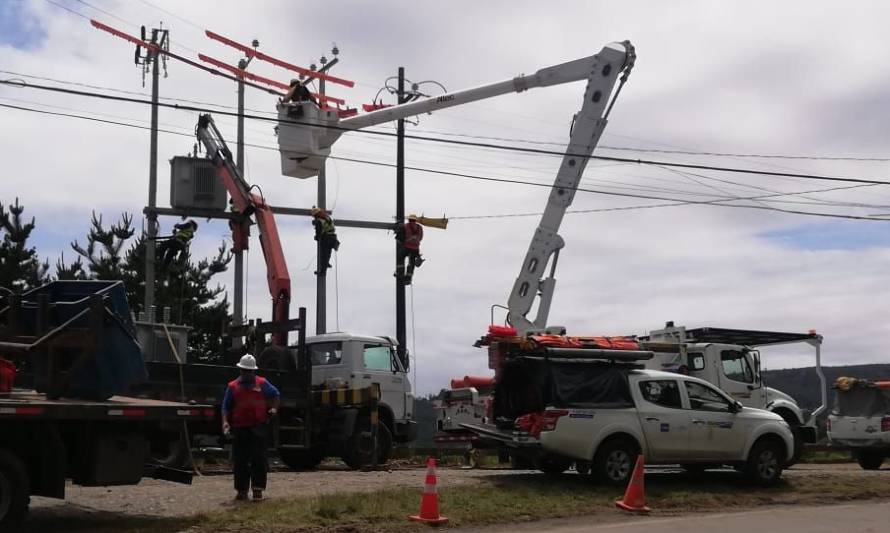 Saesa informó falla de transmisión que afectó a Panguipulli, Lanco y Loncoche
