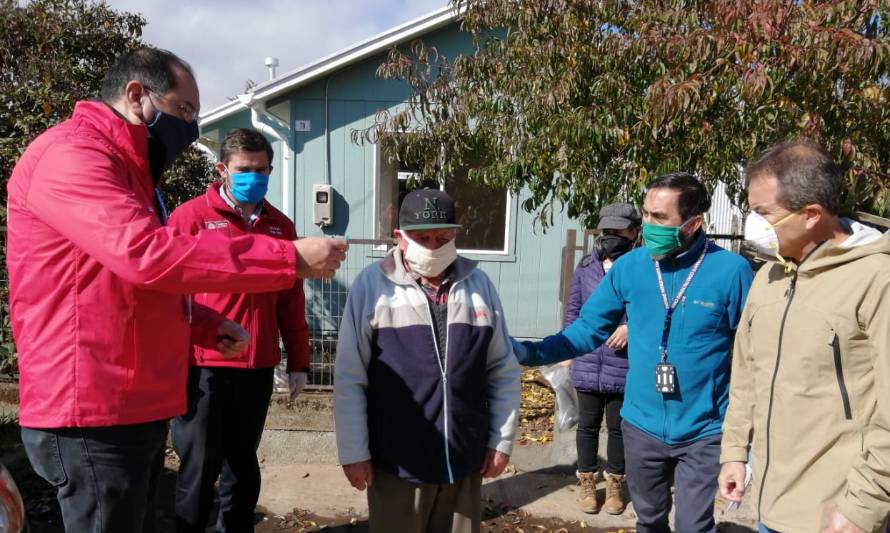 En Río Bueno: Adultos mayores recibieron nuevas viviendas de calidad 