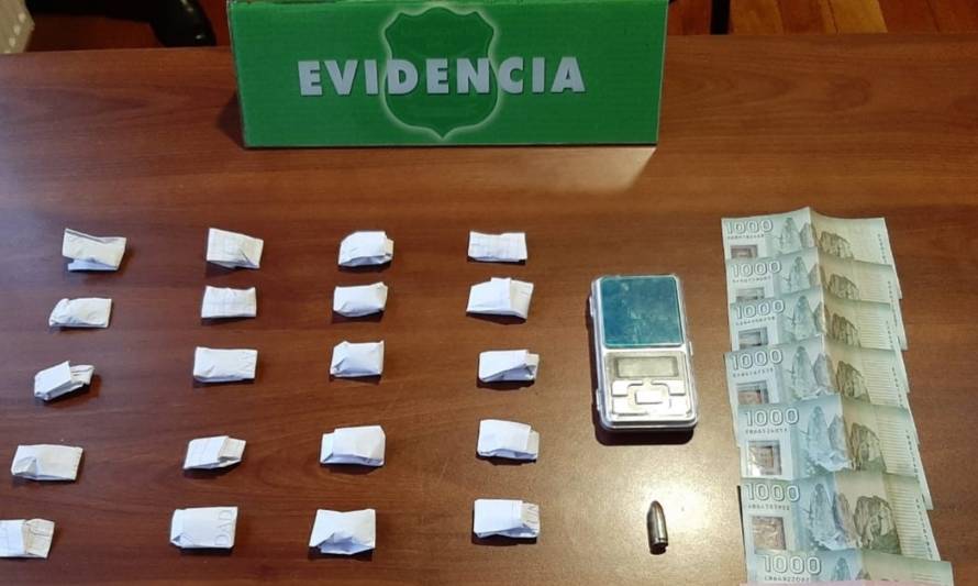 Detienen a conductor que vendía droga en el sector Cocule