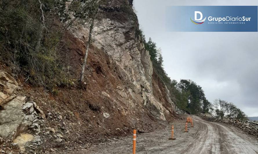 Precaución en Cerrillos: Reportan caída de piedras en la ruta