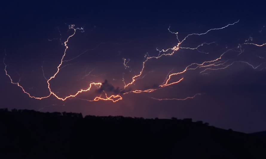 Alerta Temprana Preventiva por tormentas eléctricas en Los Ríos 