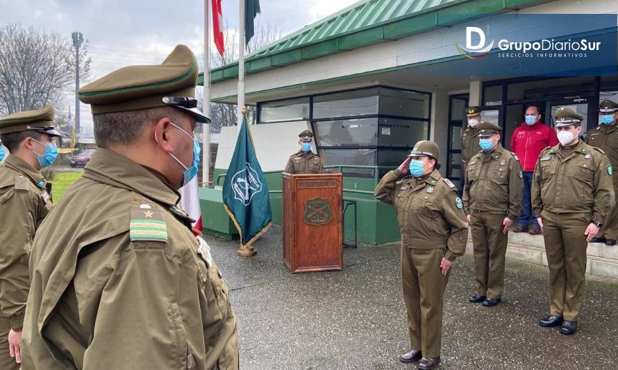 Mujeres Carabineros asumieron como jefas de tenencia en Los Ríos