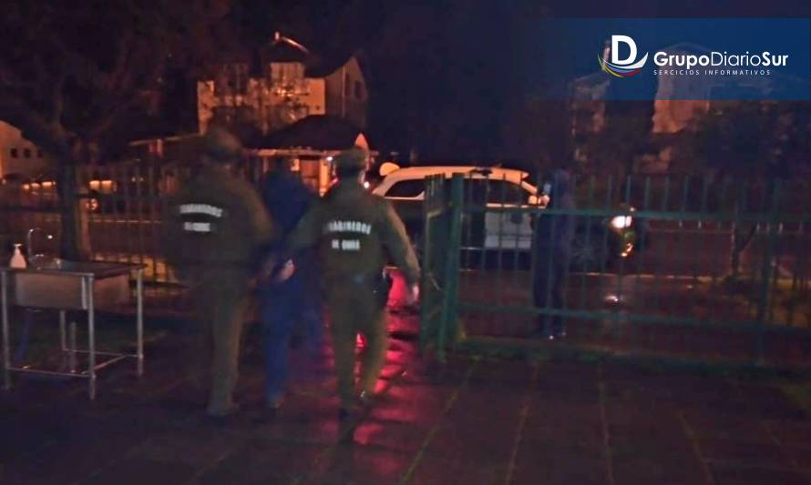 Detuvieron a sujeto acusado de abusar sexualmente de su sobrina en Panguipulli