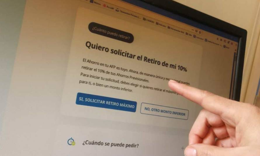 El 85% de las personas que solicitaron su 10% el primer día ya recibieron sus pagos