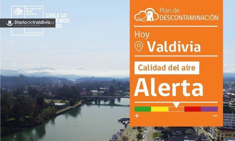 Declaran Alerta Ambiental para Valdivia  este sábado