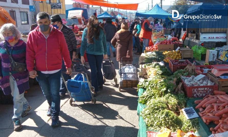 Feriantes de Valdivia temen alza de precios por falta de frutas y verdura