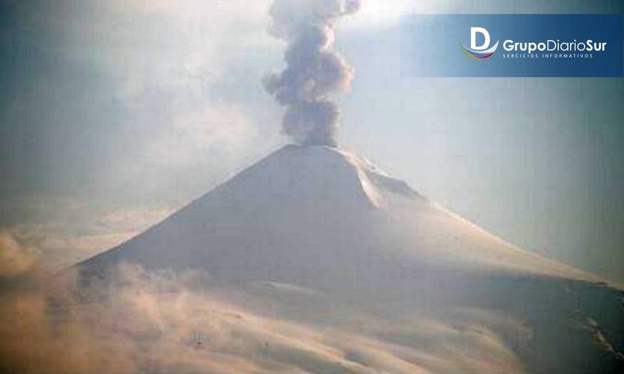 Volcán Villarrica registró un segundo pulso eruptivo el día viernes