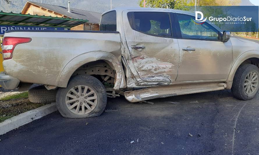 Alarma por colisión de dos vehículos en Riñinahue 