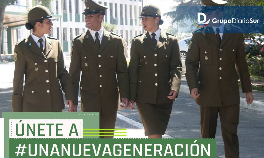 Reabrieron postulaciones a la Escuela de Formación de Carabineros