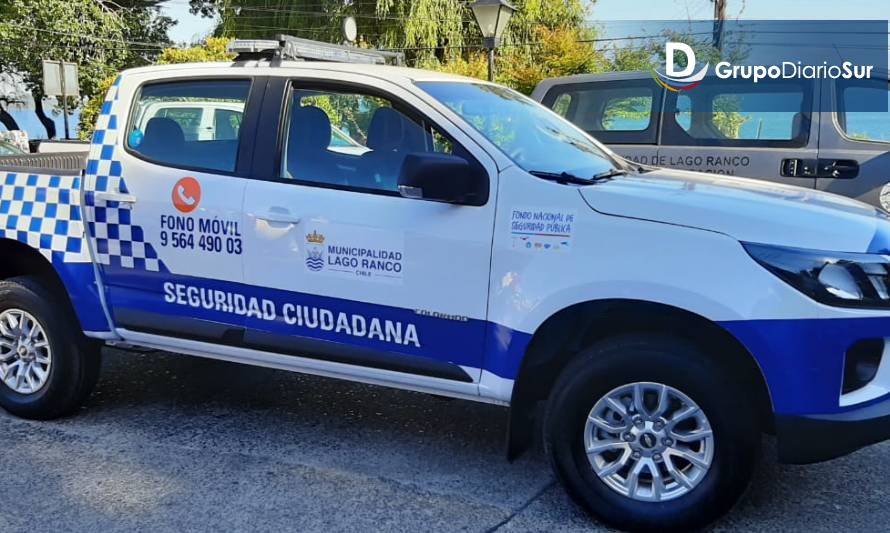 Lago Ranco cuenta con nueva camioneta para apoyar seguridad ciudadana